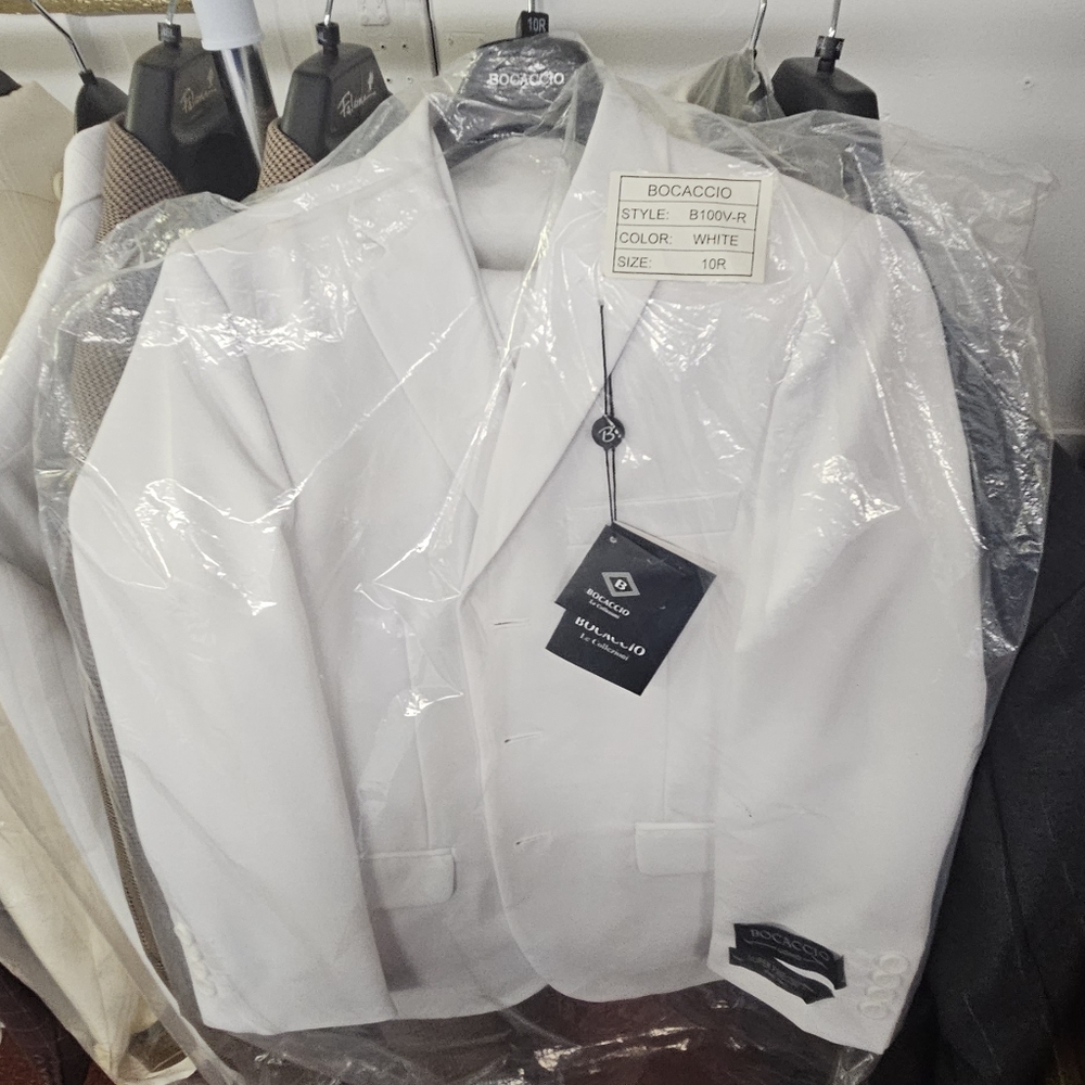 Boys White Suit